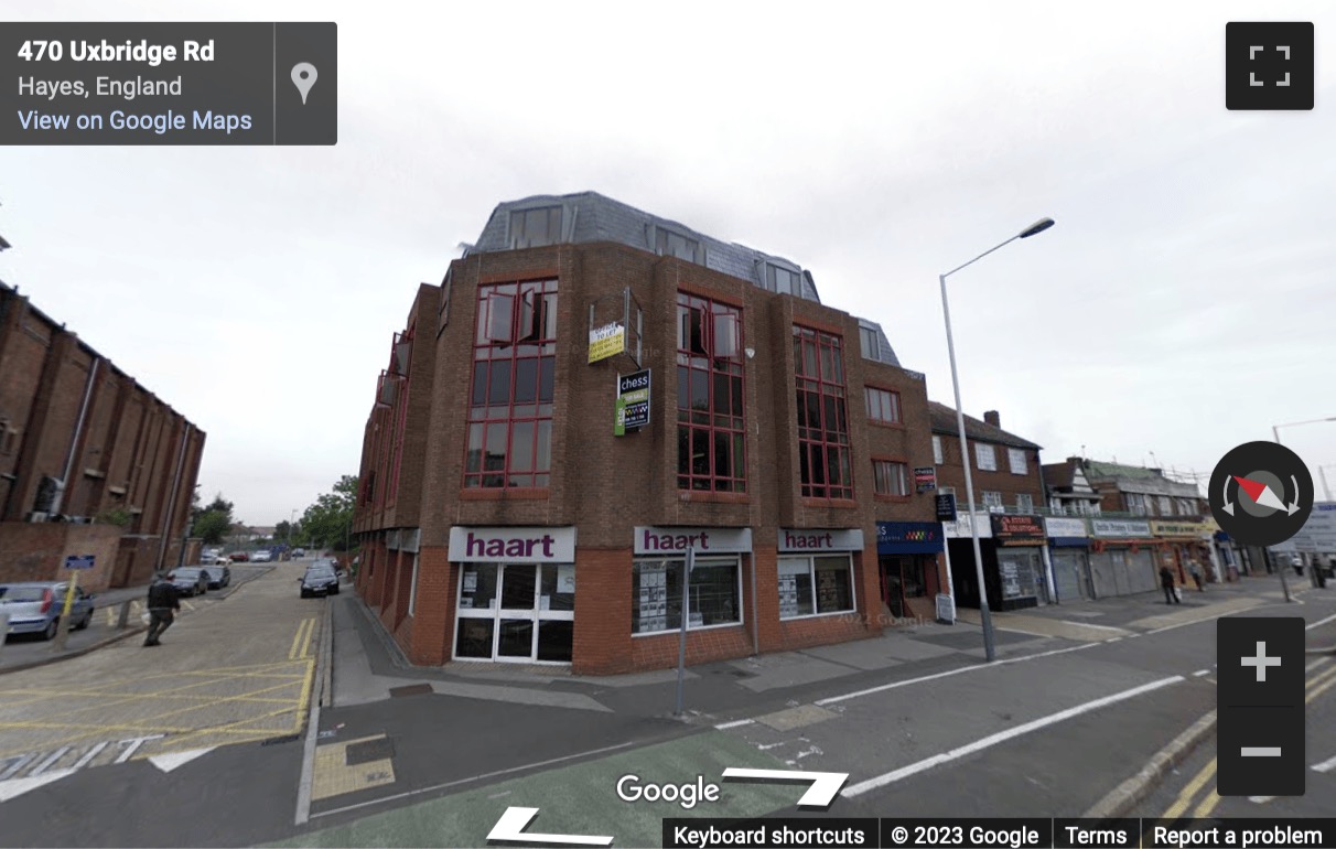 Street View image of Uxbridge House, 460/464 Uxbridge Rd, Uxbridge, Middlesex