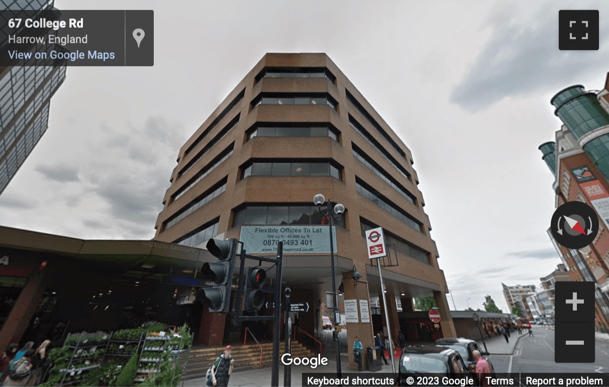 Street View image of 79 College Road, Harrow, Greater London, HA1