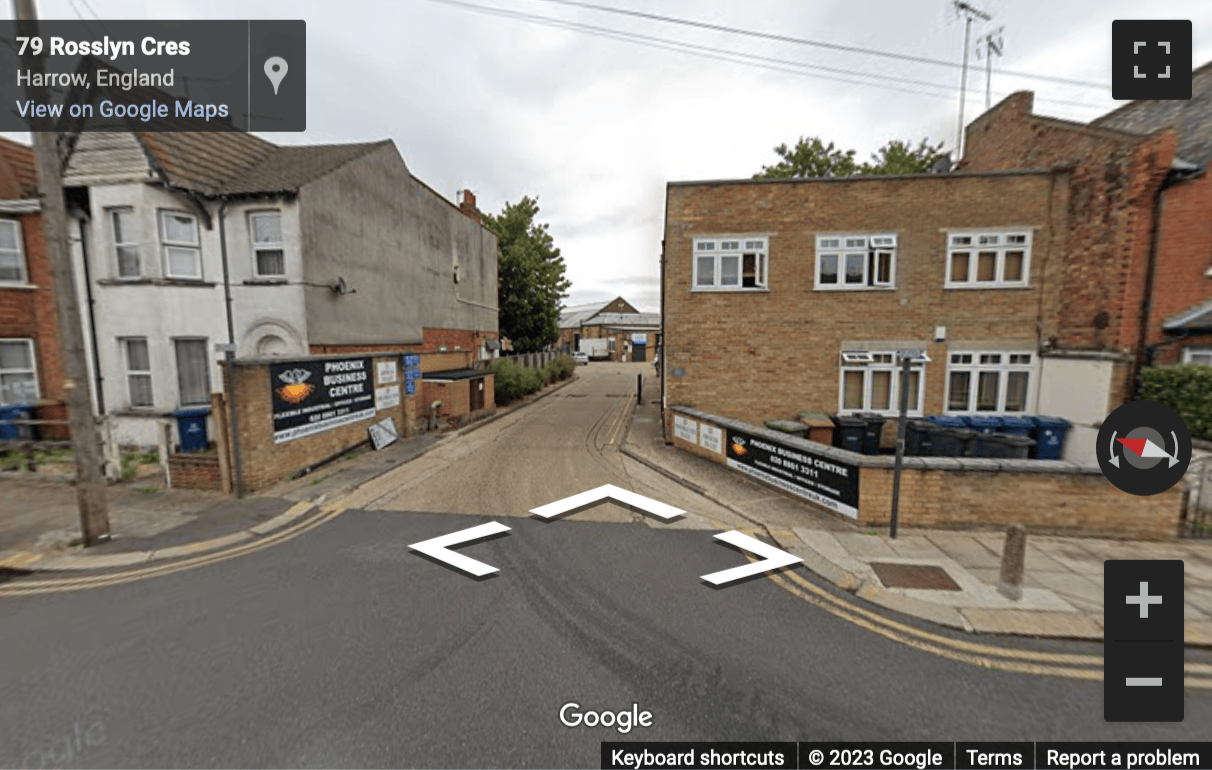 Street View image of Phoenix House, Rosslyn Crescent, Harrow, Greater London, HA1