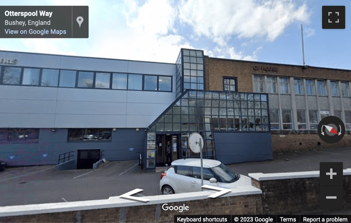 Street View image of CP House, Otterspool Way, Watford by Pass, Watford, Hertfordshire