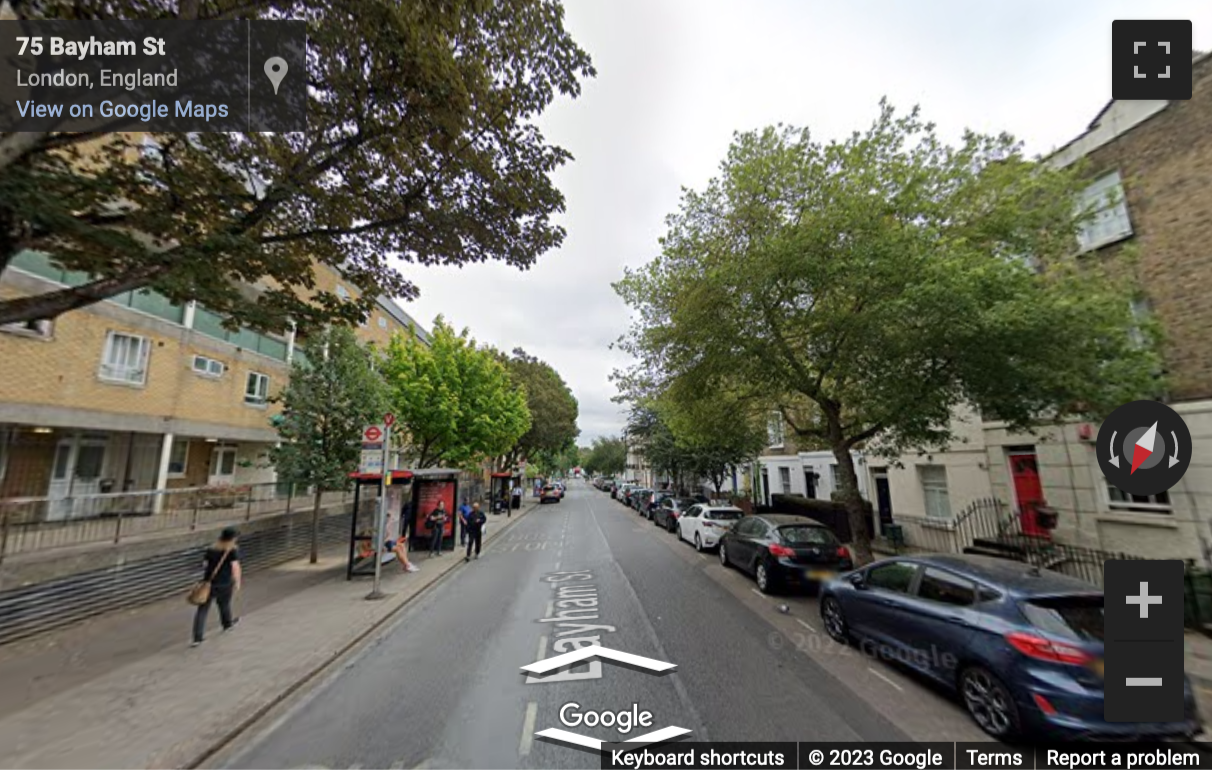 Street View image of Bayham Street, Camden Town, London, NW1 (Near Camden Market)