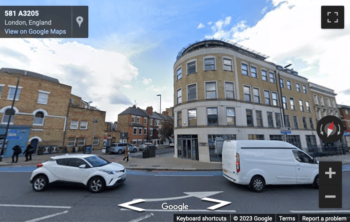 Street View image of Penhurst House, Battersea Park Road, London, SW11, UK