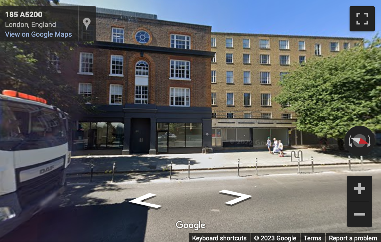 Street View image of 175-185 Grays Inn Road, Kings Cross Euston, Camden, Central London, WC1X