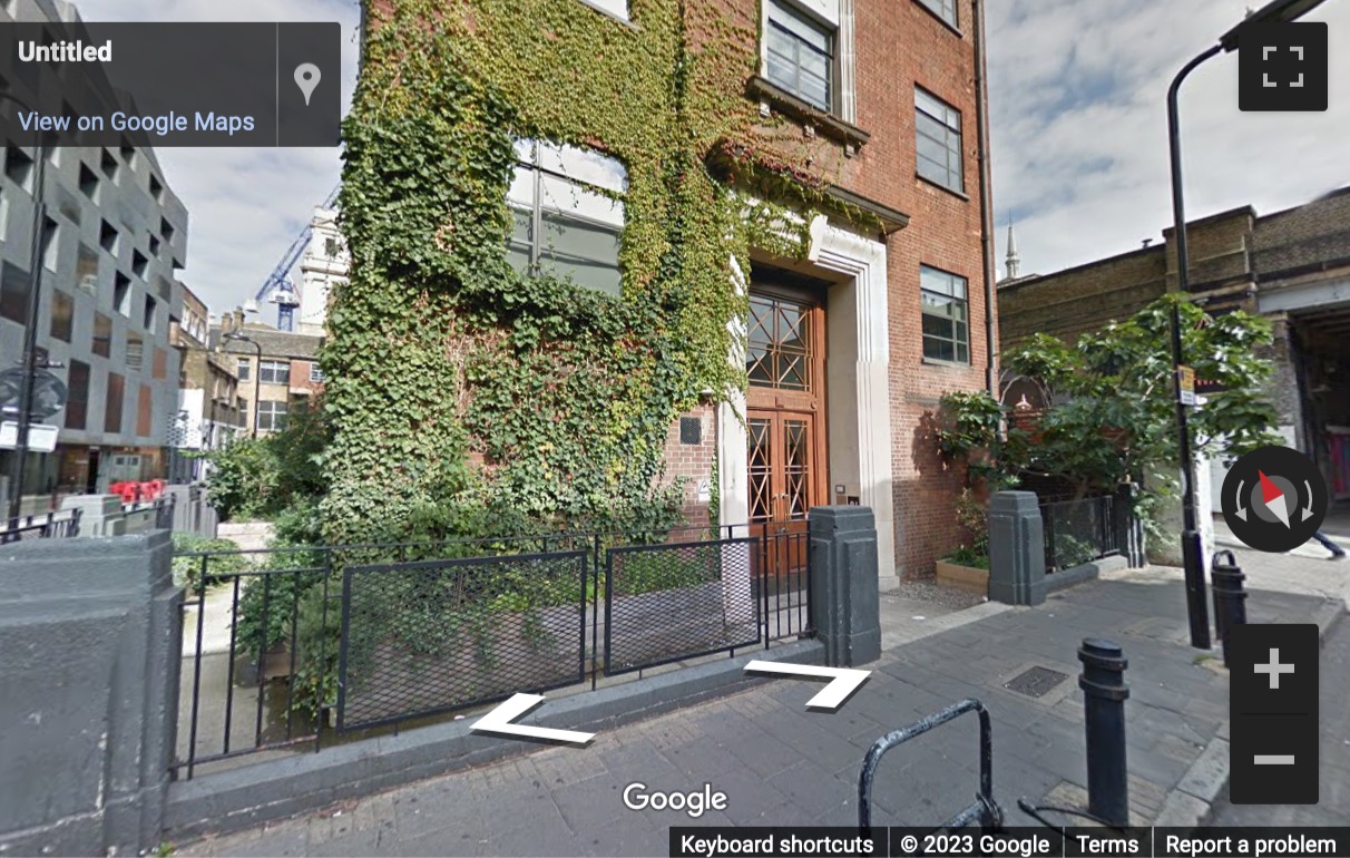 Street View image of 81 Rivington Street, Shoreditch, Central London, EC2A - An eco friendly building