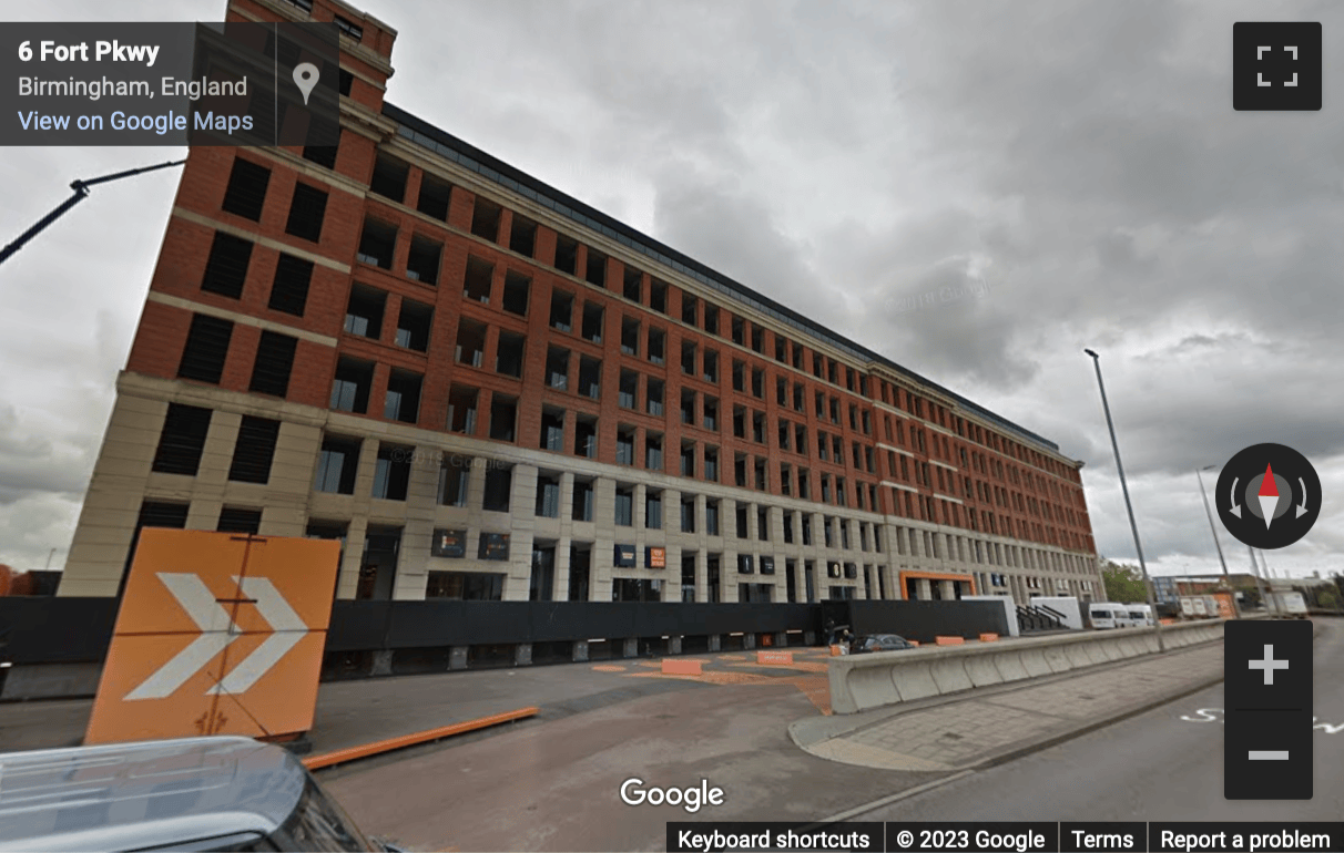 Street View image of Fort Dunlop, Fort Parkway, Birmingham, West Midlands