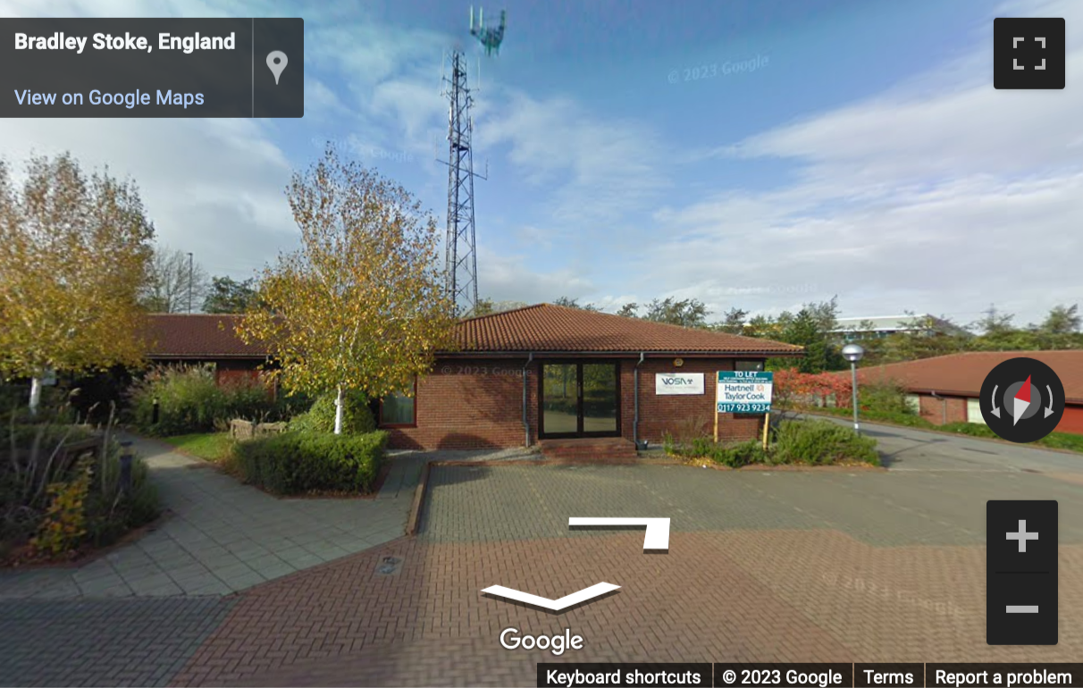 Street View image of Woodlands Court, Ashridge Road, Bristol, Gloucestershire