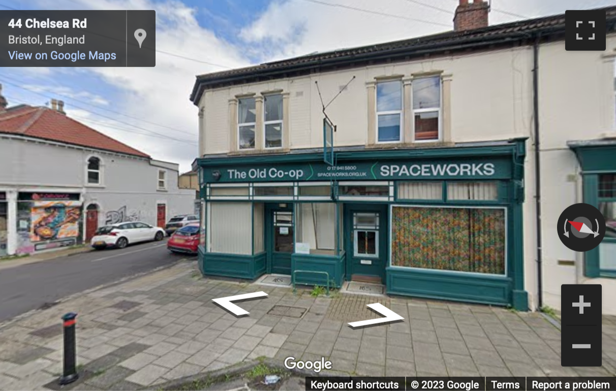 Street View image of The Old Co-op, 38-42 Chelsea Road, Bristol, Gloucestershire