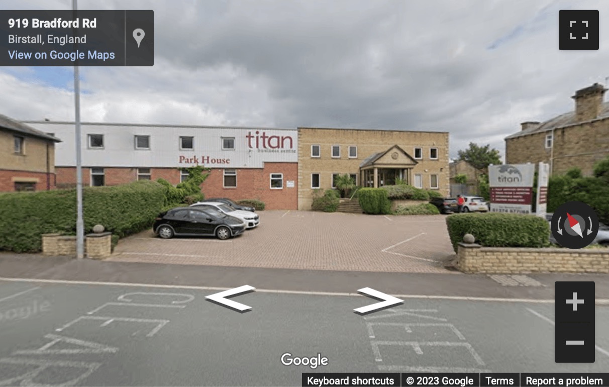 Street View image of Park House, Bradford Road, Birstall, Leeds, Yorkshire