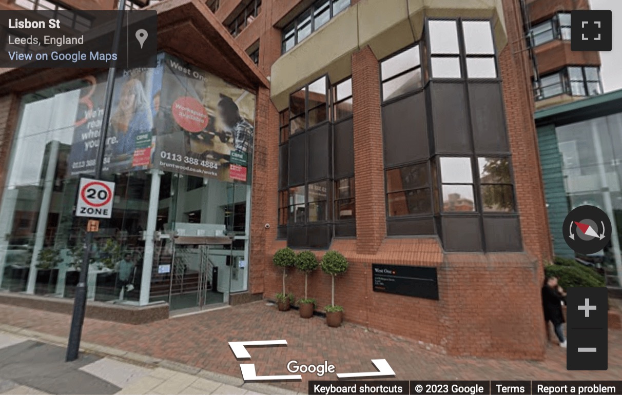 Street View image of West One, Wellington Street, Leeds, Yorkshire