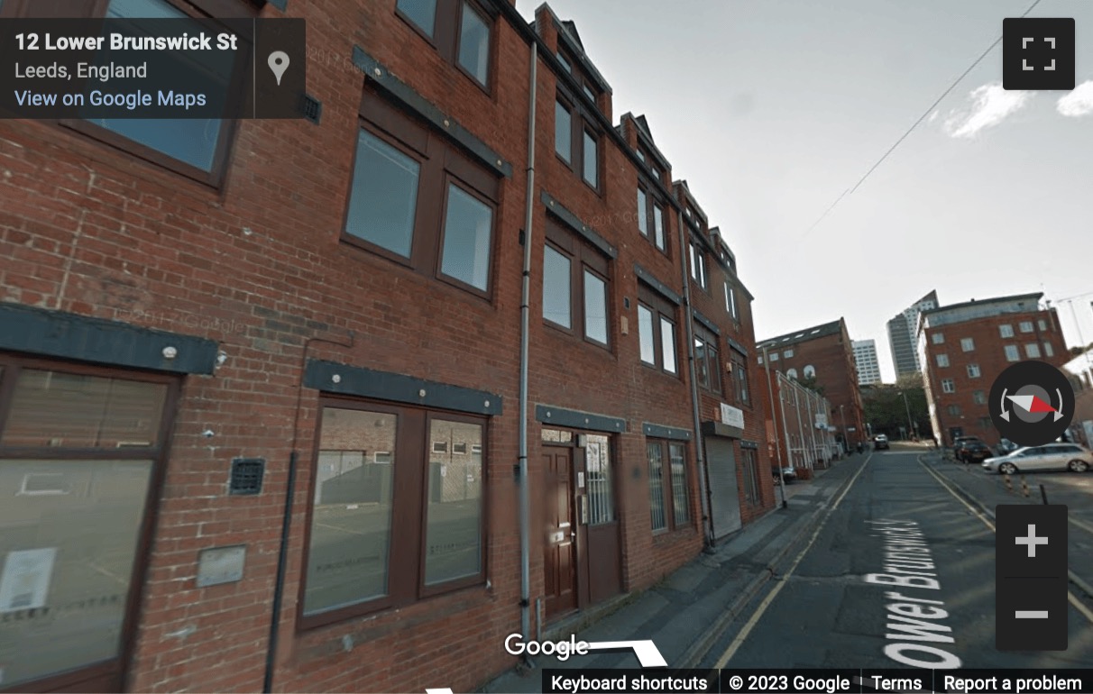 Street View image of Kestrel House, Lower Brunswick, Leeds