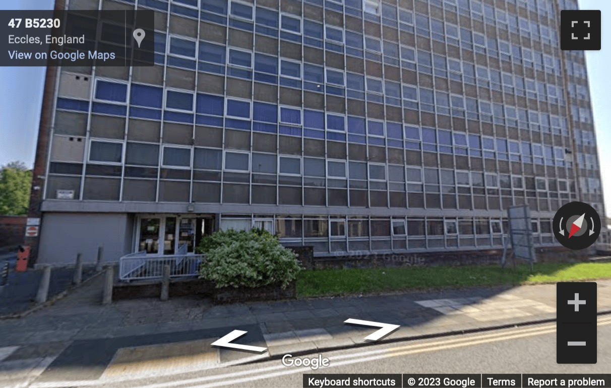 Street View image of Sentinel House, Albert Street, Manchester