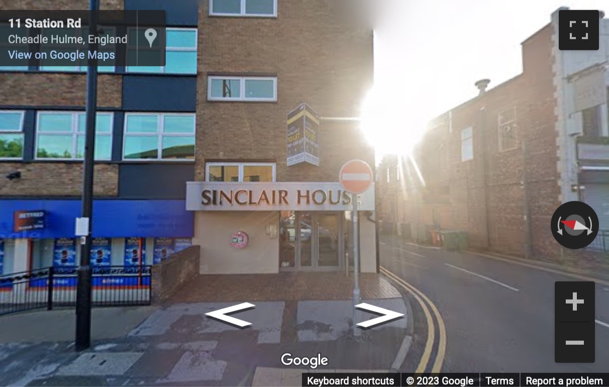 Street View image of Sinclair House, Station Road, Manchester