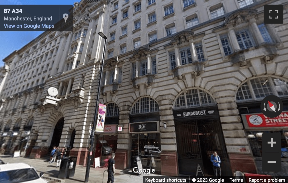 Street View image of St James’s, 61-95 Oxford Street, Manchester, Greater Manchester