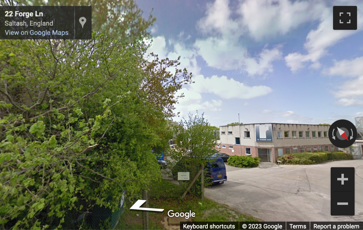 Street View image of Eden House, Forge Lane, Saltash, Cornwall, Devon