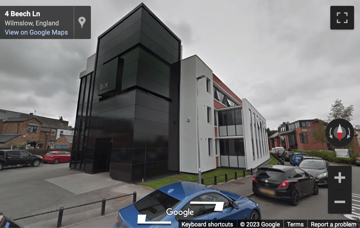 Street View image of Blackbox Wilmslow, Wilmslow, Cheshire