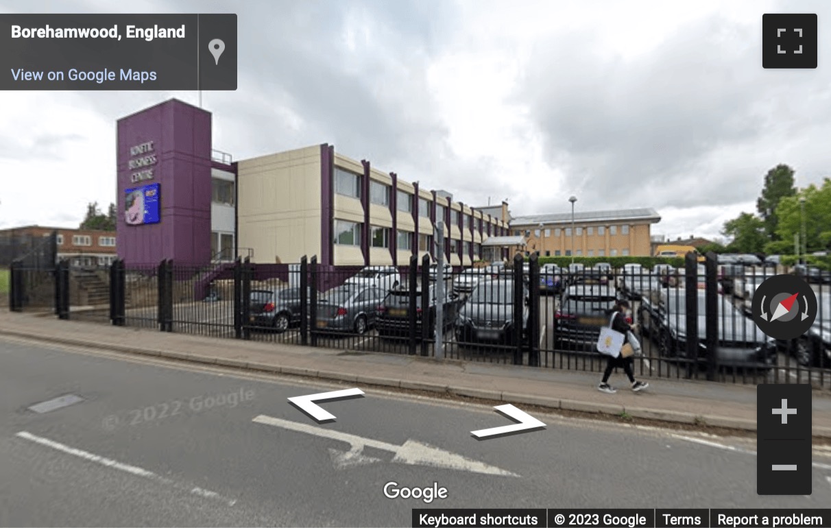 Street View image of Kinetic Business Centre, Theobald Street, Elstree, Borehamwood