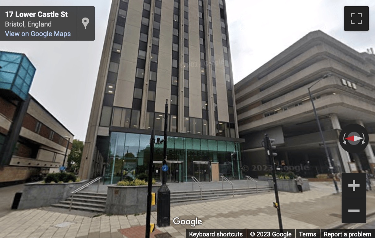 Street View image of Castlemead, Lower Castle Street, Bristol, Gloucestershire