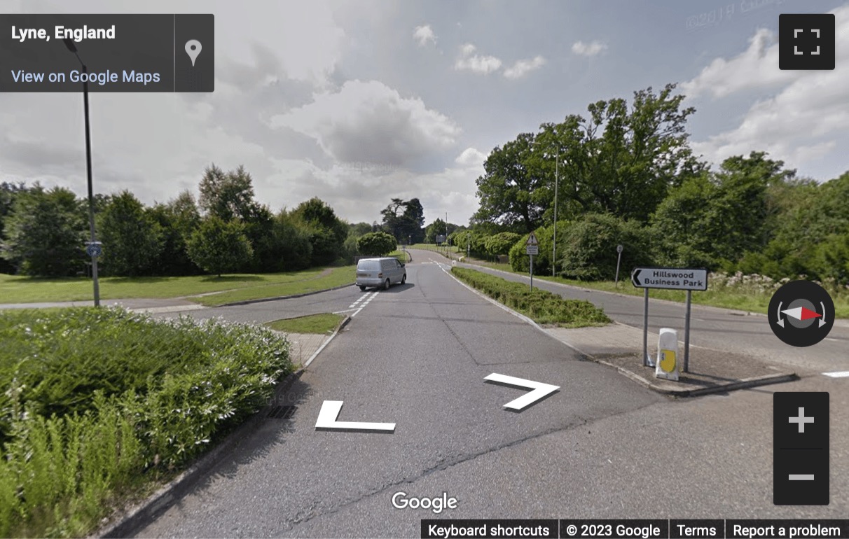 Street View image of Hillswood Business Park, 3000 Hillswood Drive, Chertsey, Surrey