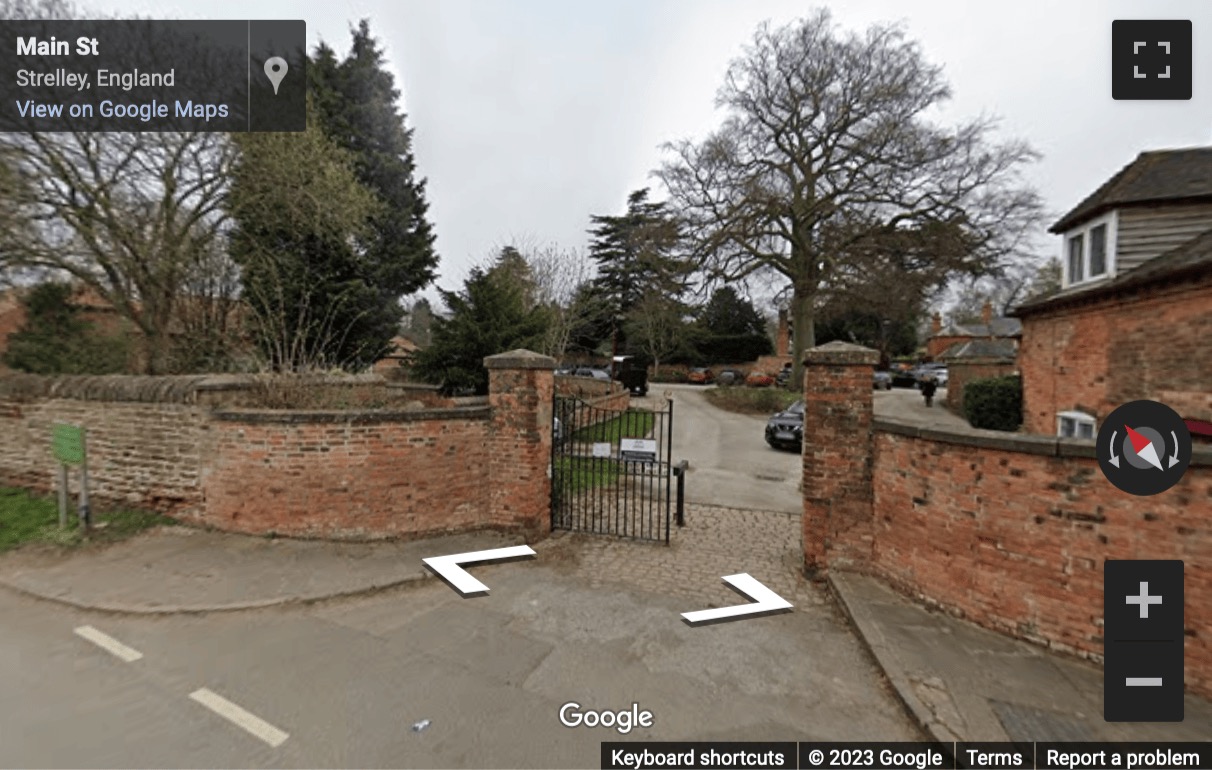 Street View image of Strelley Hall, Main Street, Nottingham