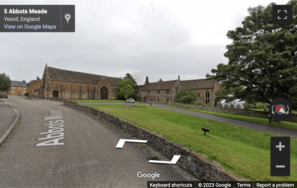 Street View image of The Abbey, Preston Road, Yeovil, Somerset