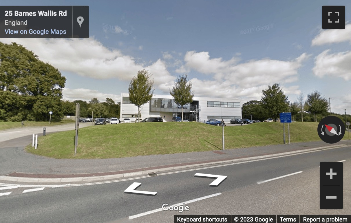 Street View image of Barneswallis, 25 Barnes Wallis Road, Segensworth East, Fareham