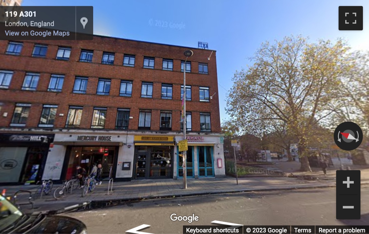 Street View image of 117 Waterloo Road, Lambeth, Central London, SE1, UK