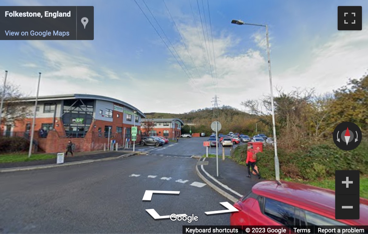 Street View image of Folkestone Enterprise Centre, Shearway Business Park, Shearway Road