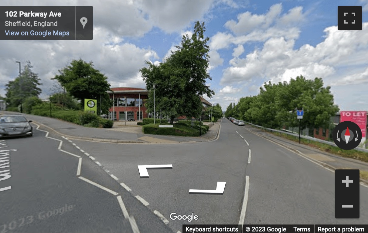 Street View image of The Quadrant, Building 1, 99 Parkway Avenue, Sheffield, Yorkshire