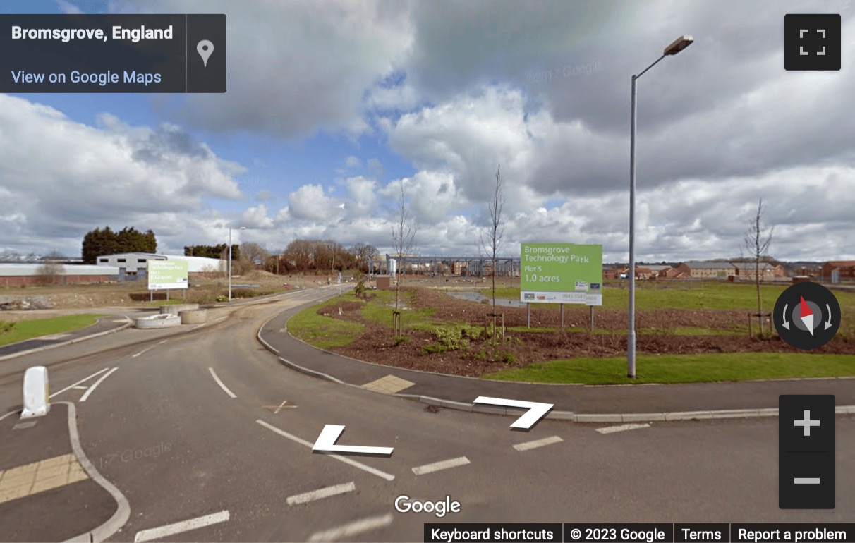 Street View image of Isidore Road, Bromsgrove, Worcestershire