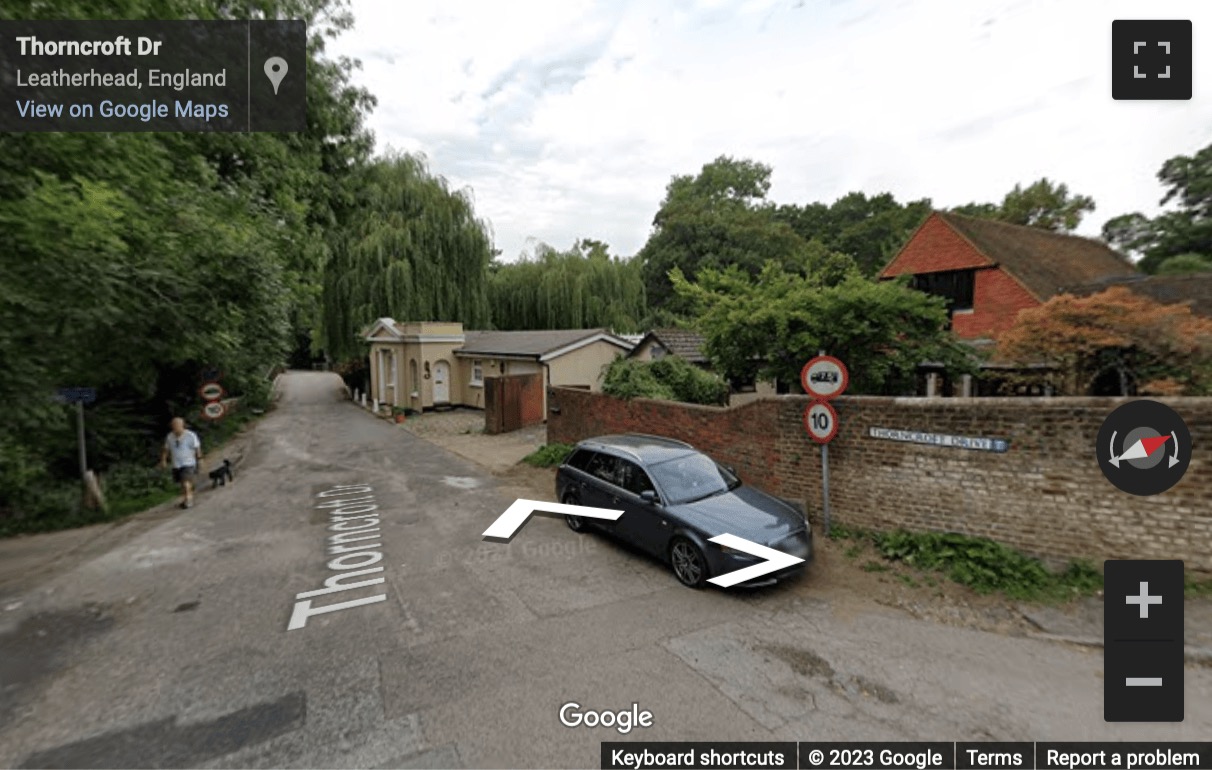 Street View image of Thorncroft Manor, Thorncroft Drive, Leatherhead, Surrey