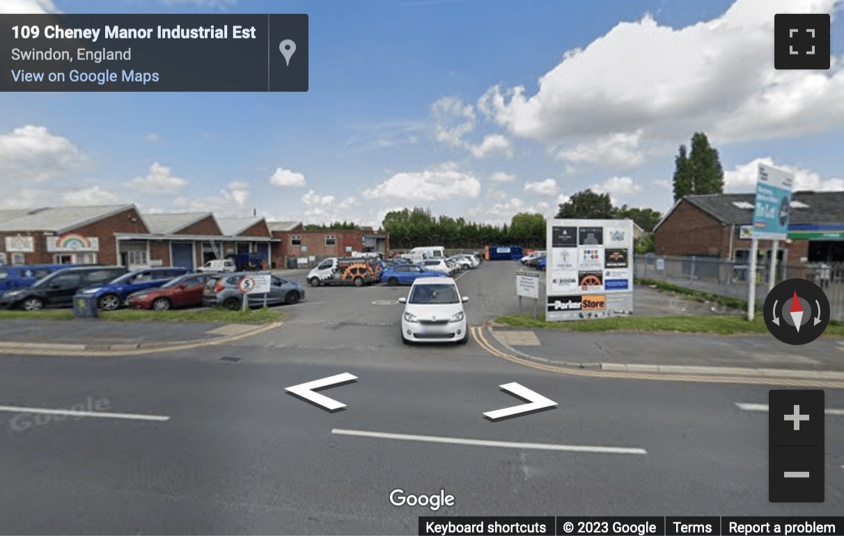 Street View image of BSS House, Cheney Manor, Swindon, Wiltshire