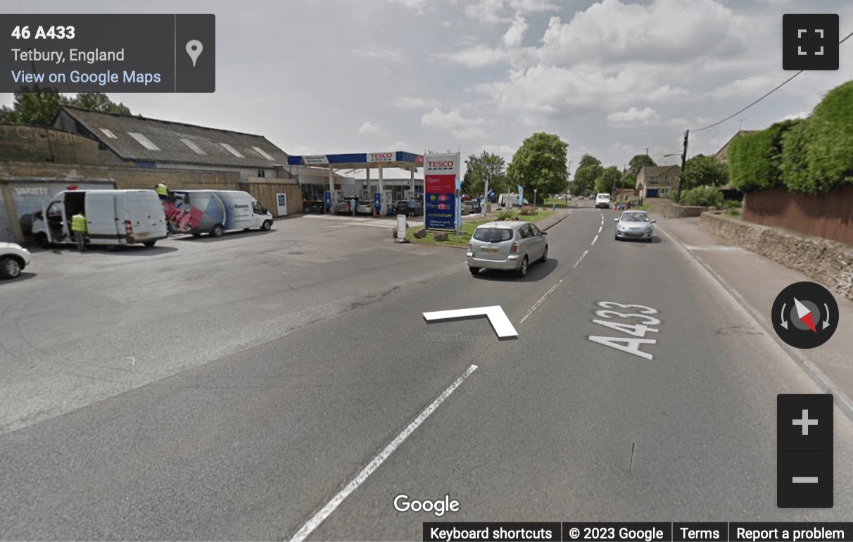 Street View image of London Road, Tetbury, Swindon, Wiltshire