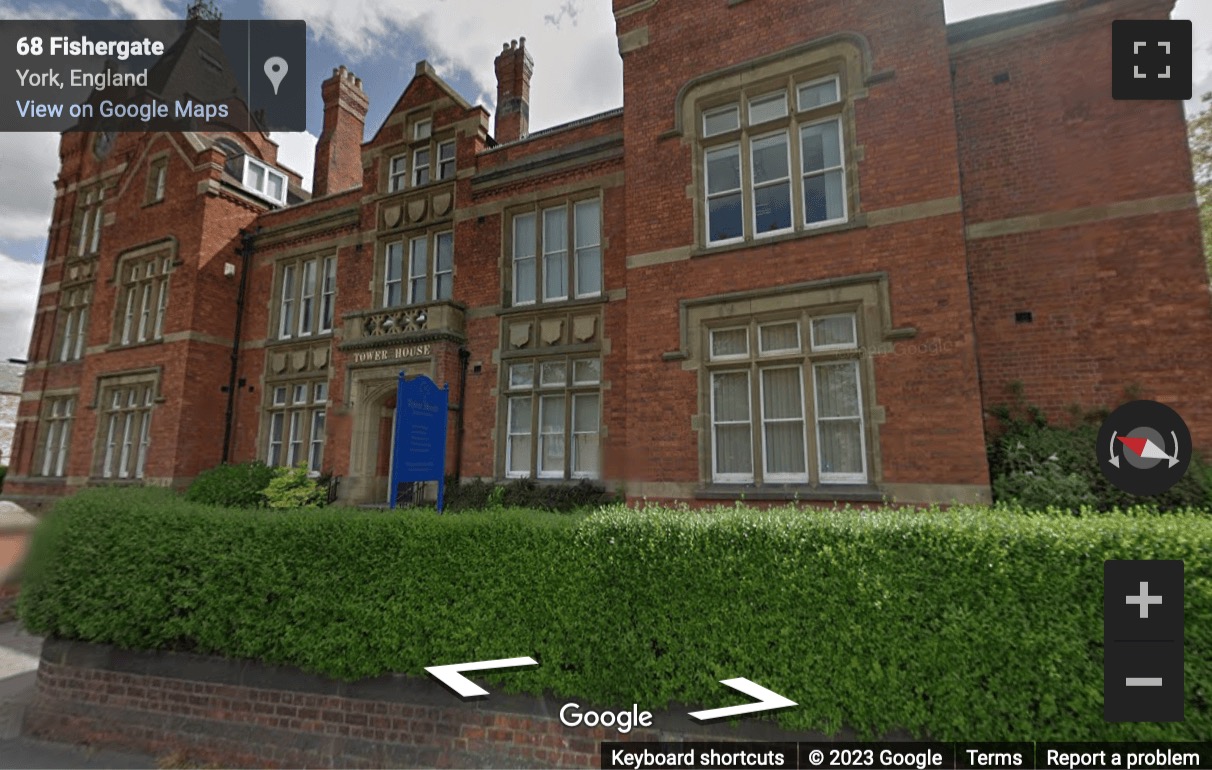 Street View image of Tower House Business Centre, Fishergate, York, Yorkshire