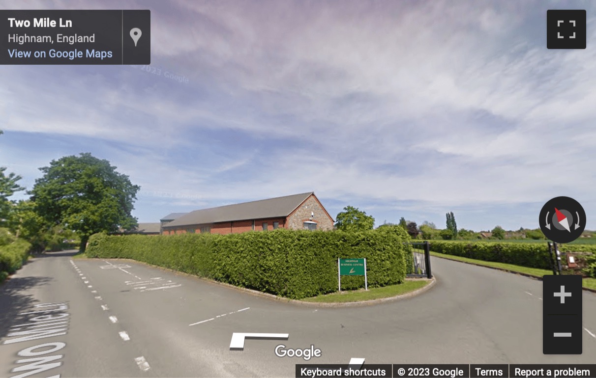 Street View image of Highnam Business Centre, Newent Road, Highnam, Gloucester