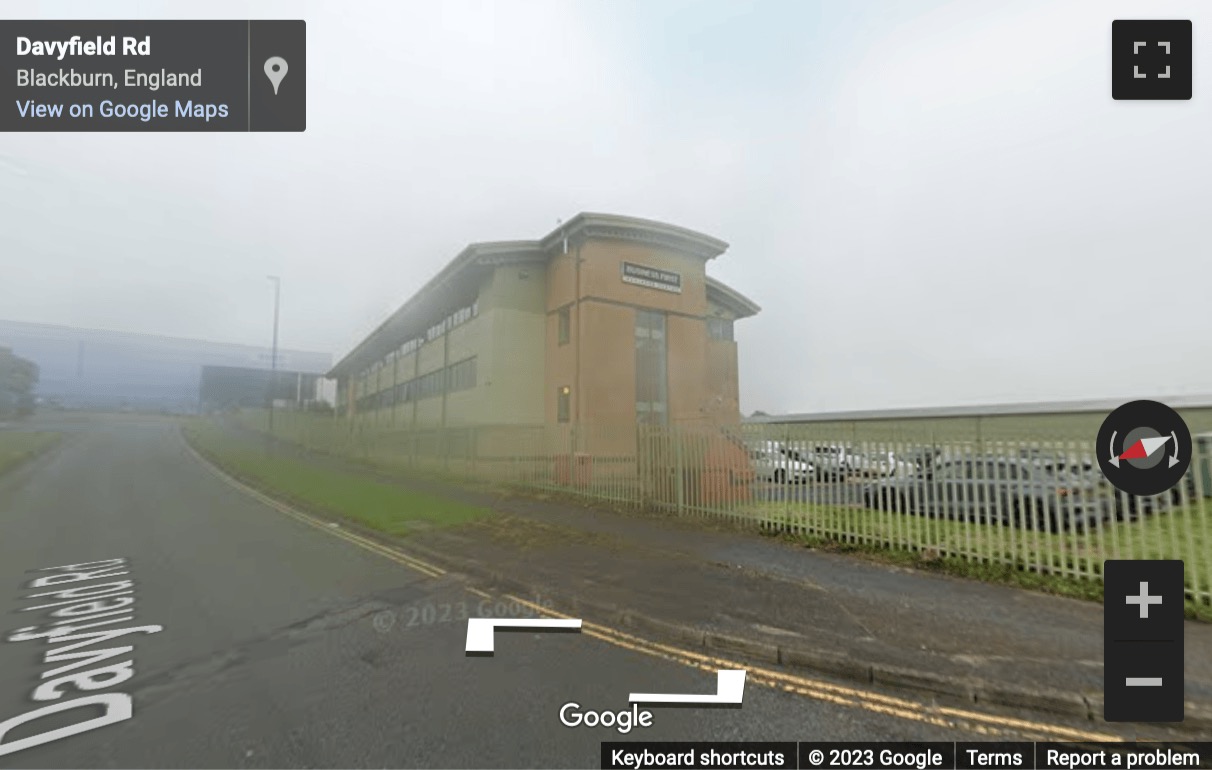 Street View image of Blackburn Business Centre, Davyfield Road, Blackburn, Lancashire