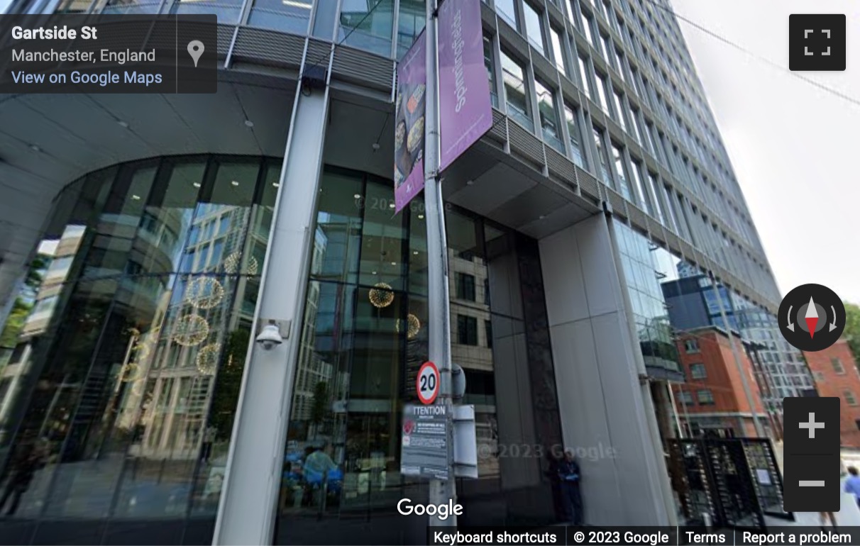 Street View image of 3 Hardman Square, Spinningfields, Manchester