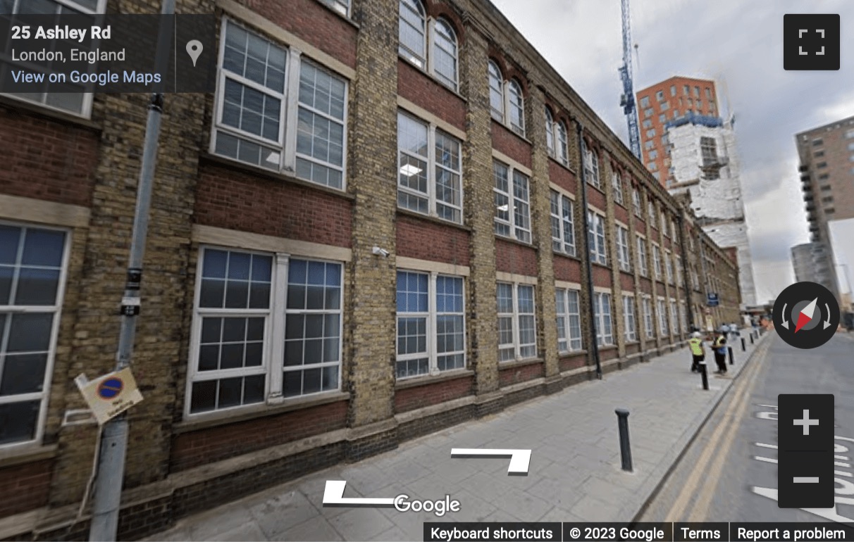 Street View image of Berol House, 25 Ashley Road, Tottenham Hale, Central London, N17