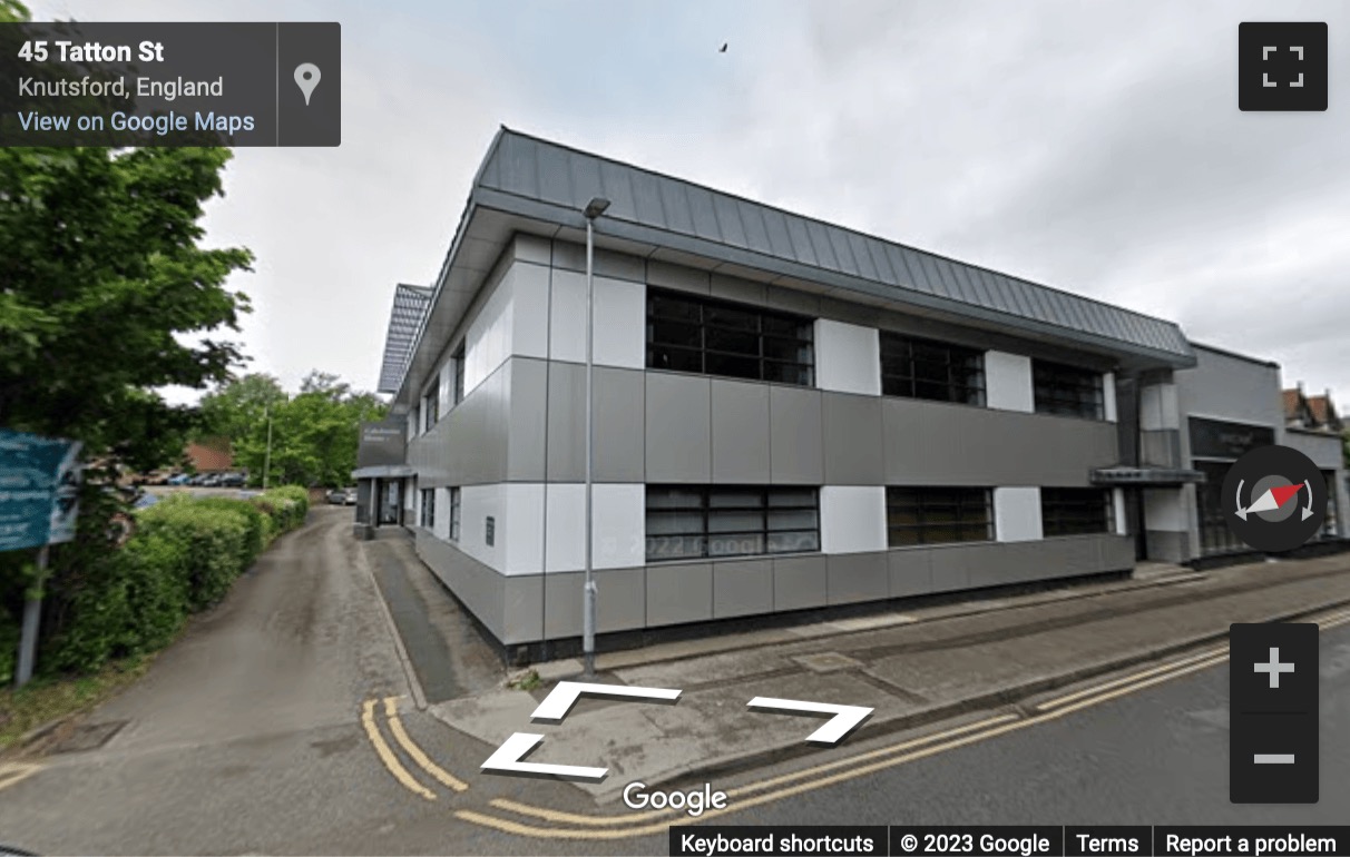 Street View image of Caledonian House, Tatton Street, Knutsford, Cheshire