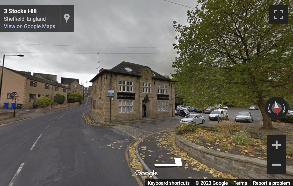 Street View image of Ecclesfield Business Centre, 46 Stocks Hill, Sheffield, Yorkshire