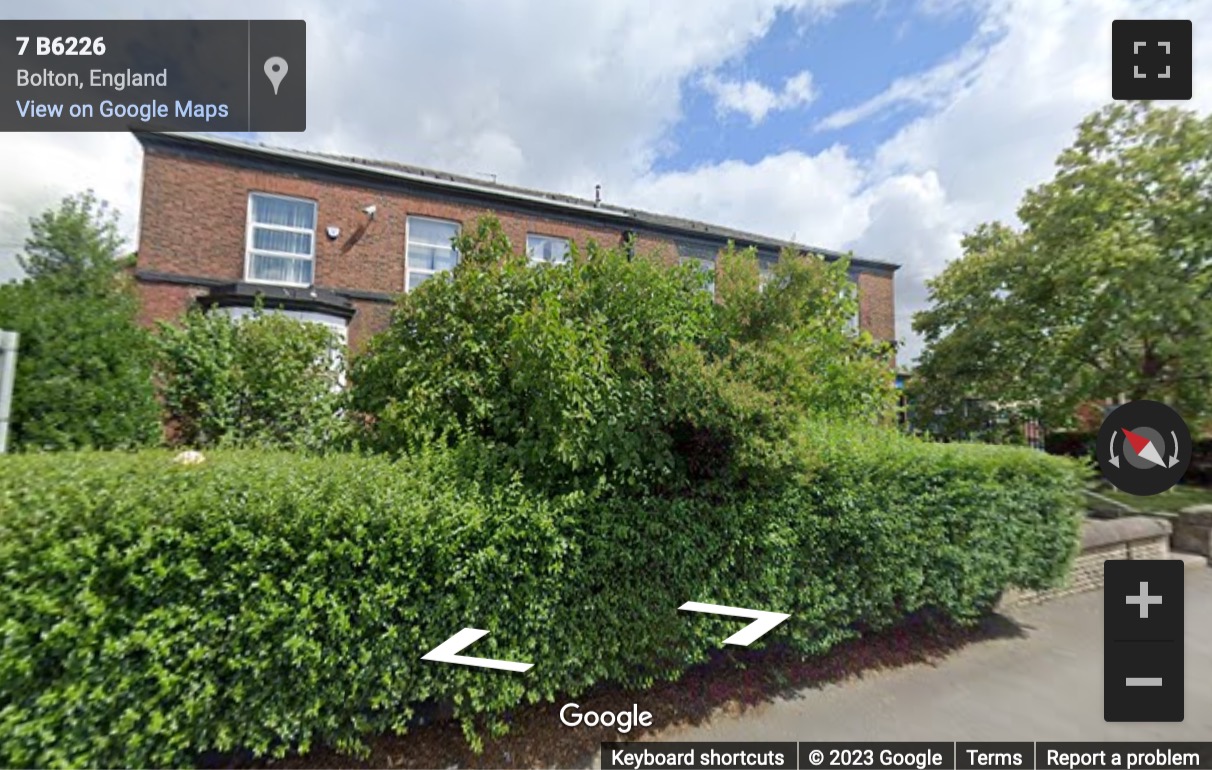 Street View image of Peel House, 2 Chorley Old Road, Bolton, Greater Manchester