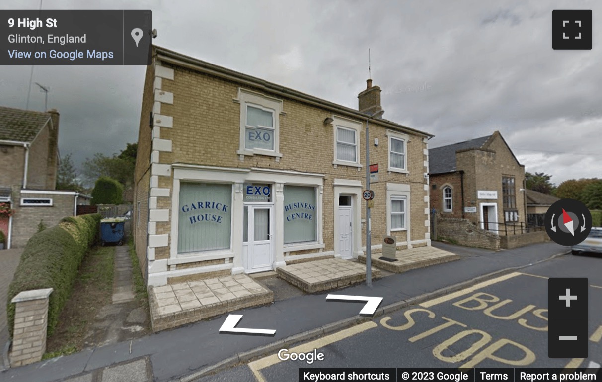 Street View image of Garrick House Business Centre, High Street, Glinton