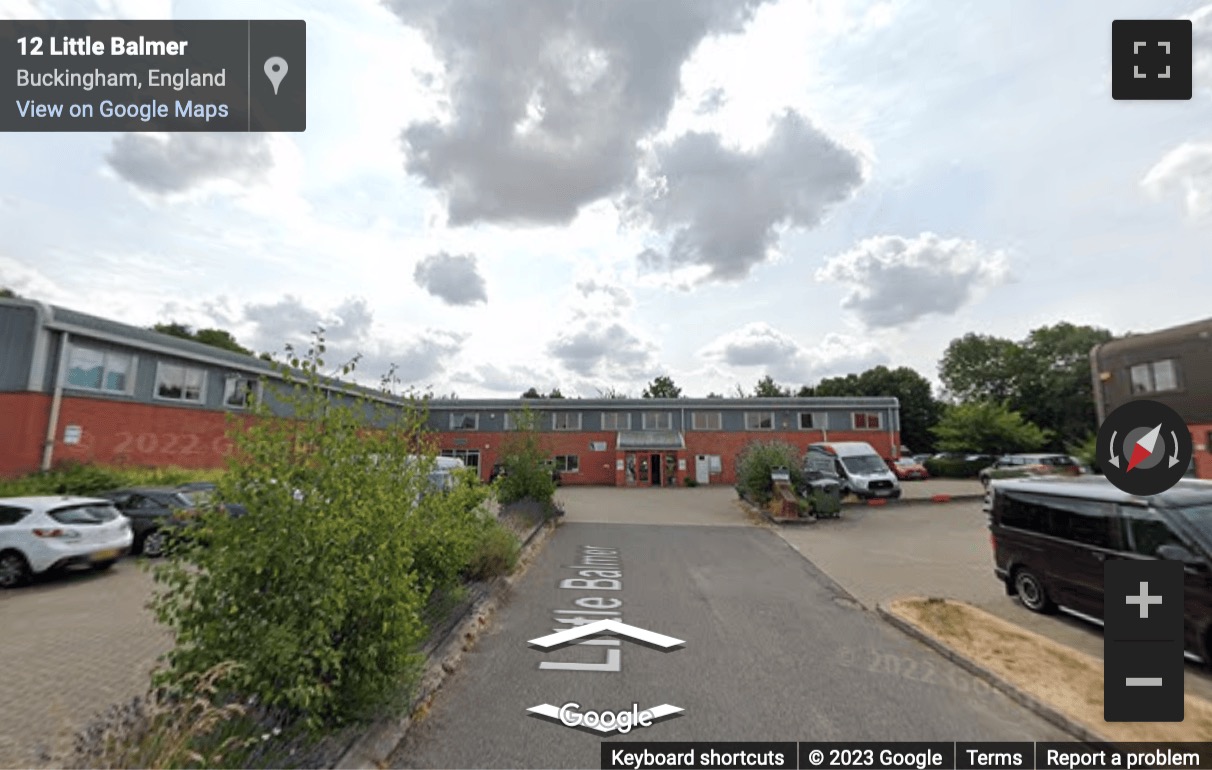 Street View image of Whiteleaf Business Centre, 11 Little Balmer, Buckingham, Buckinghamshire