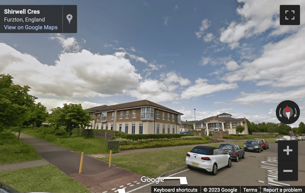 Street View image of 11 Furzton Lake, Shirwell Crescent, Milton Keynes, Buckinghamshire