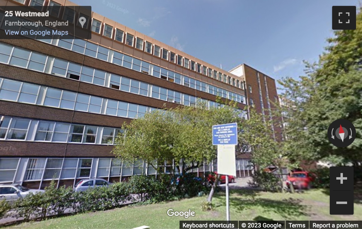 Street View image of Westmead House, Westmead, Farnborough, Hampshire