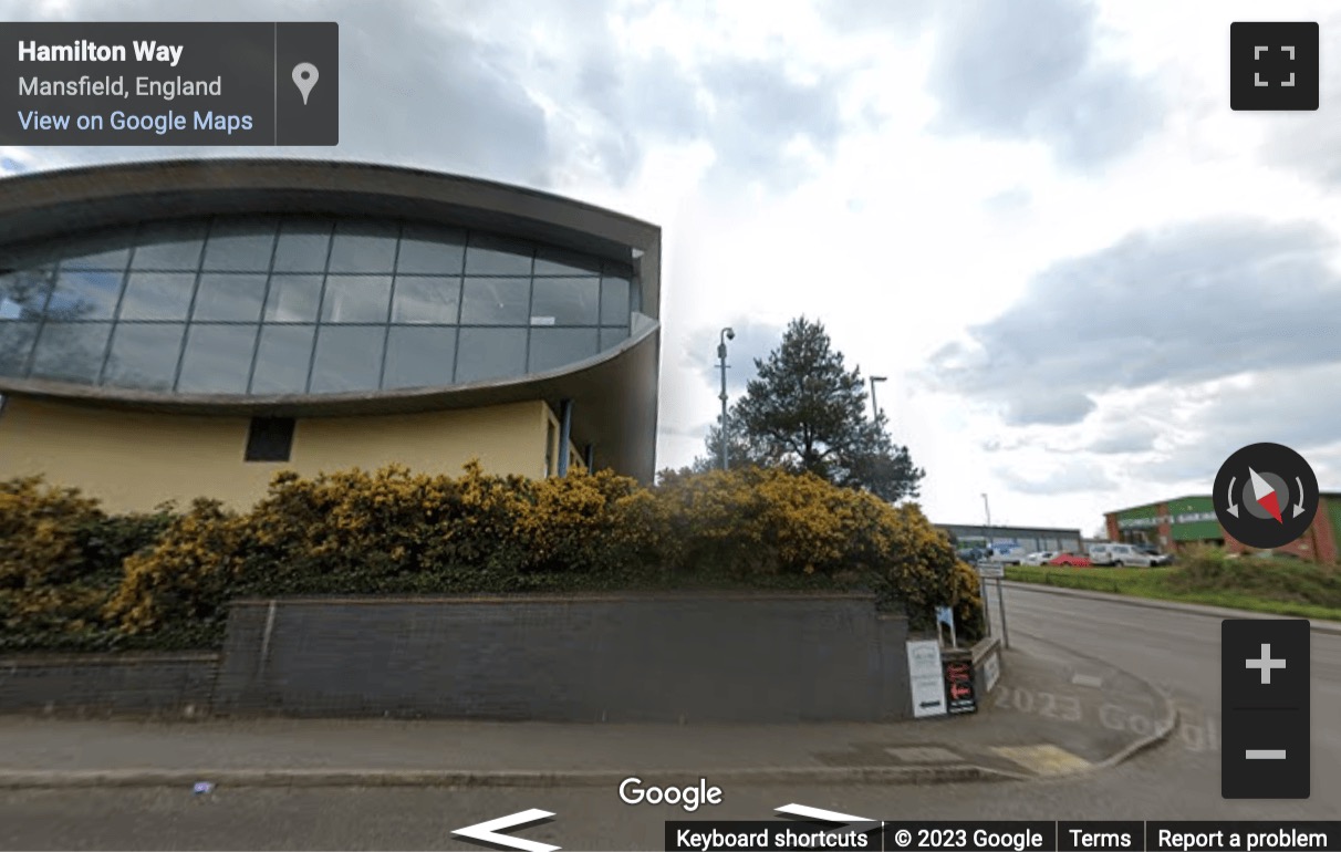 Street View image of Mansfield i-Centre, Oakham Business Park, Hamilton Way