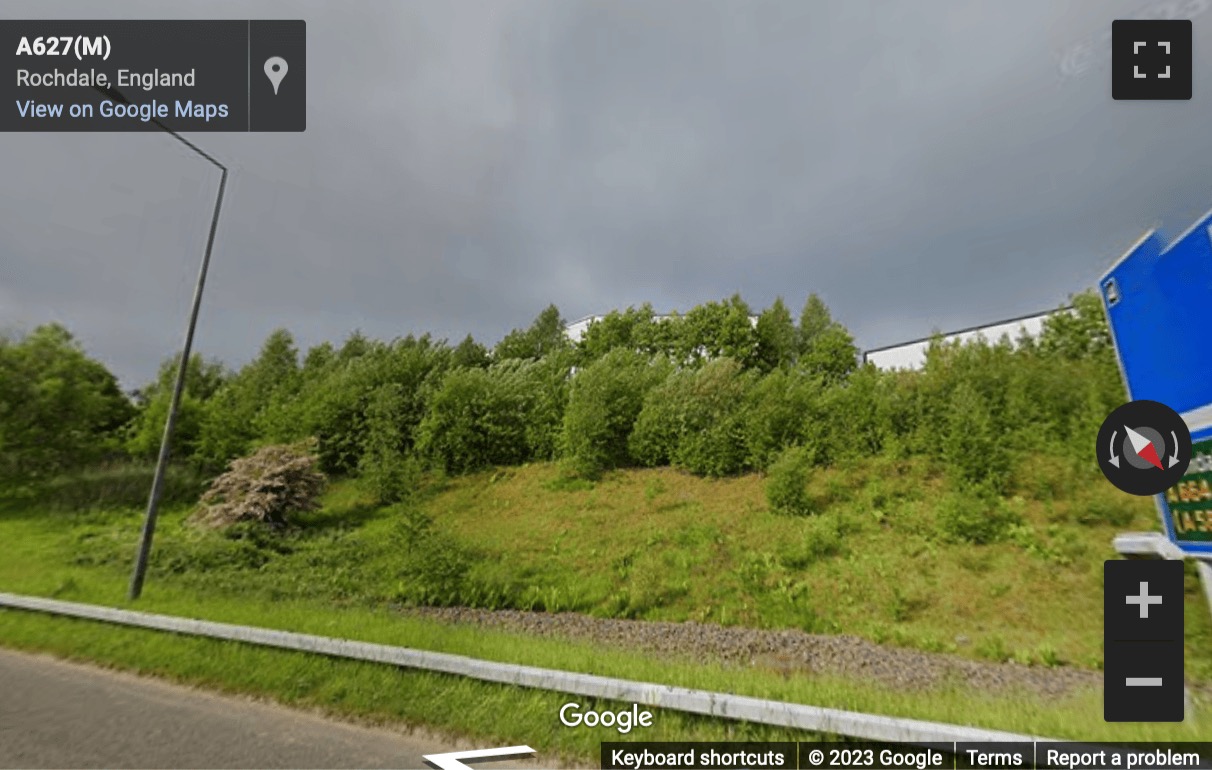 Street View image of Cowm Top Business Park, Queensway, Rochdale, Lancashire