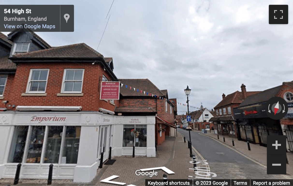 Street View image of Dorny House, 46-48a High Street, Burnham, Slough, Berkshire