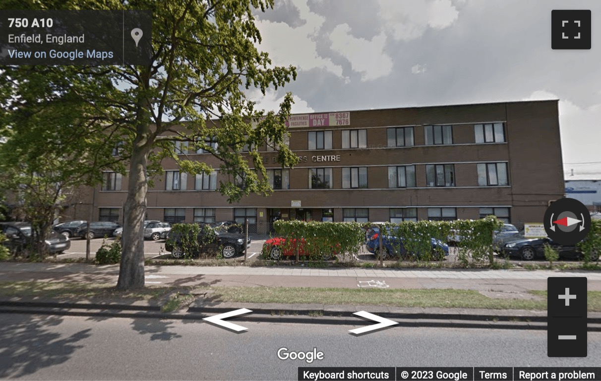 Street View image of 758 Great Cambridge Road, Enfield, Hertfordshire