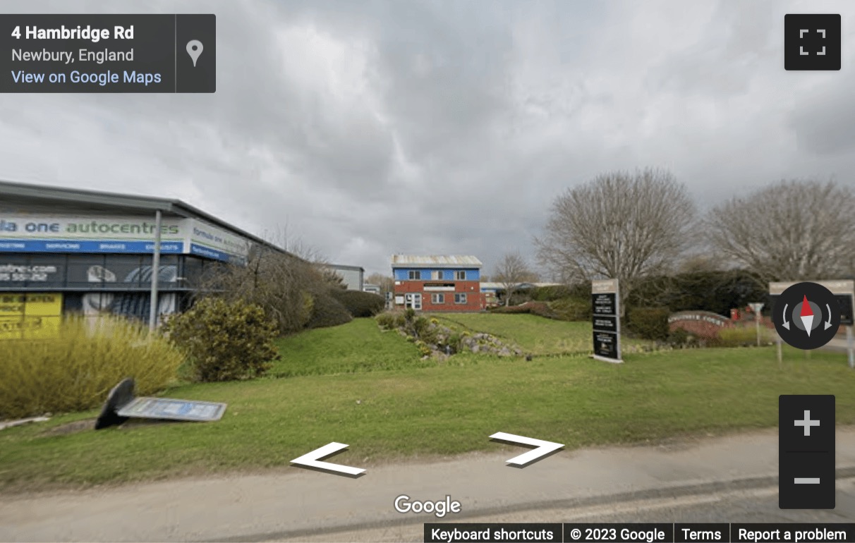 Street View image of Kingfisher Court, Hambridge Road, Newbury, Berkshire