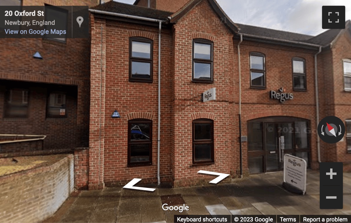 Street View image of Oxford House, 12 – 20 Oxford Street, Newbury, Berkshire